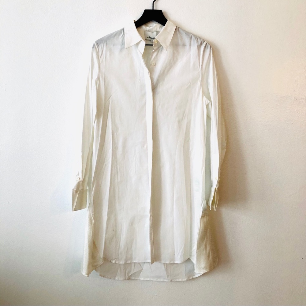 Phillip Lim White Shirtdress NWT